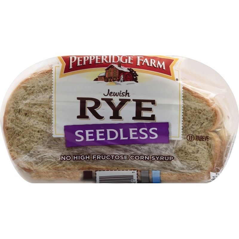 Pepperidge Farm® Jewish Rye Seedless Bread (16 Oz) - Instacart