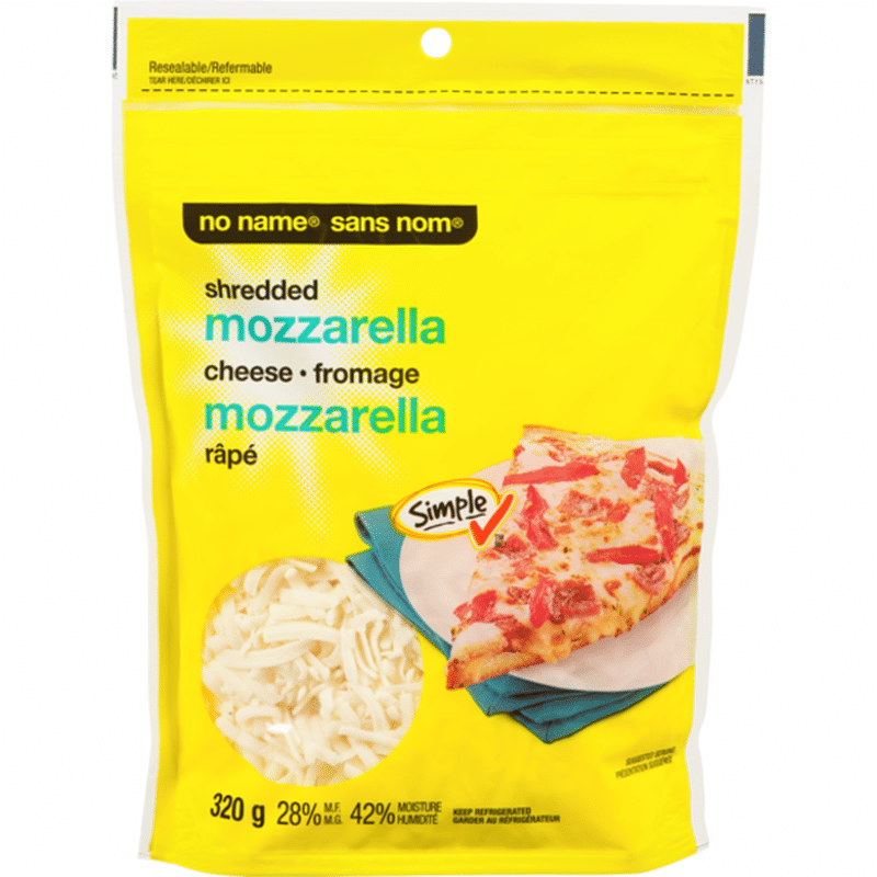 No Name Shredded Mozzarella Cheese