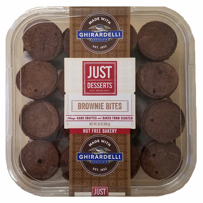 Just Desserts Ghirardelli Brownie Bites