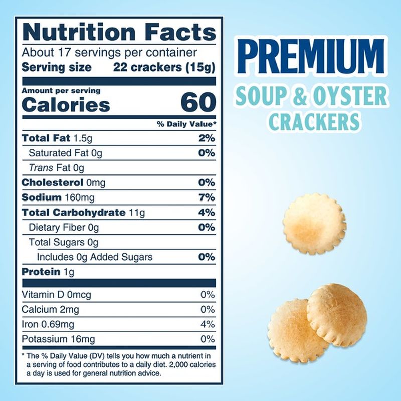 Premium Soup And Oyster Crackers (8 oz) Instacart