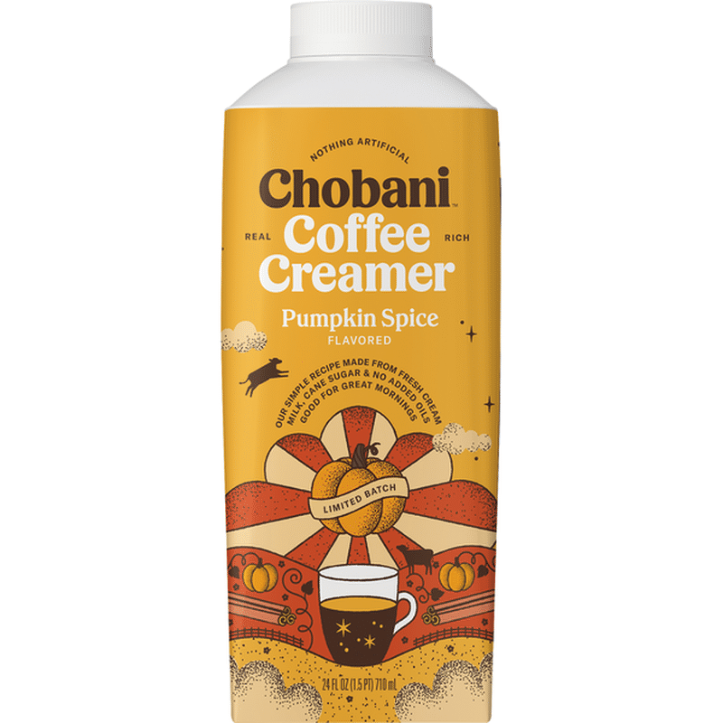 Chobani Coffee Creamer, Pumpkin Spice (24 oz) Instacart