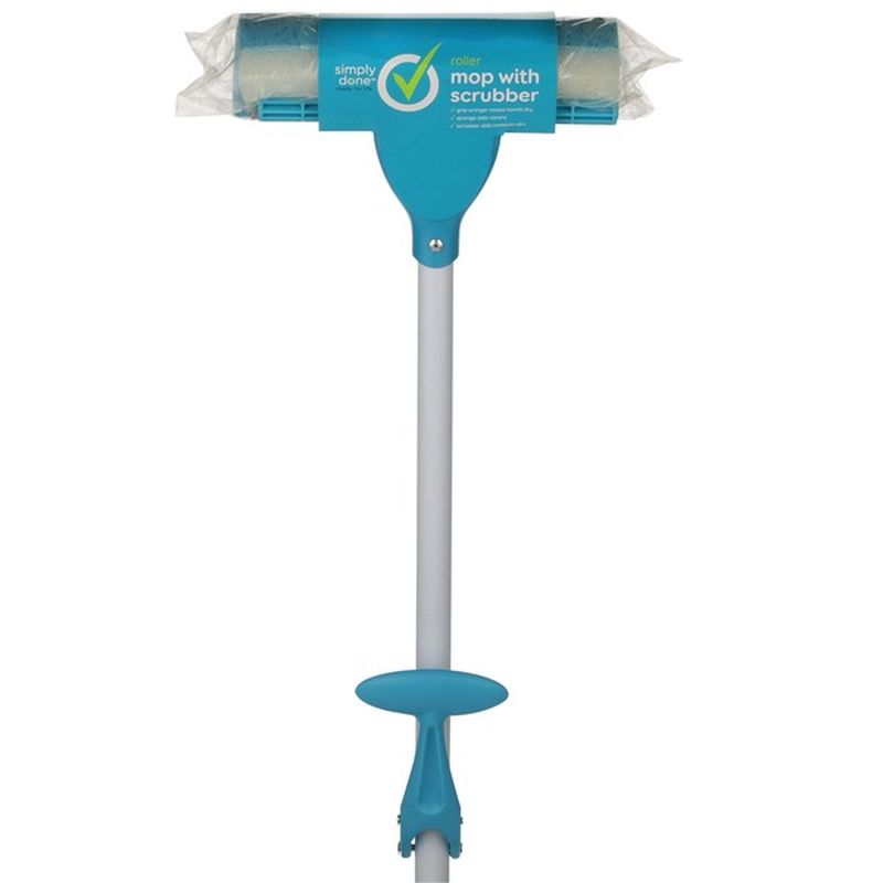 Simply Done Roller Mop With Scrubber (each) Instacart