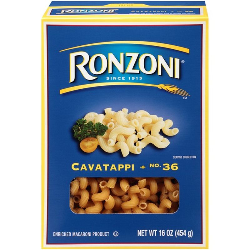Ronzoni Cavatappi (16 oz) Delivery or Pickup Near Me Instacart