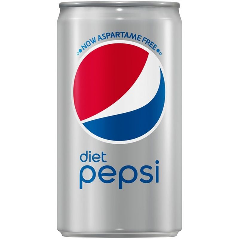 Pepsi Cola Diet Pepsi Mini Cans (7.5 fl oz) from King Soopers - Instacart