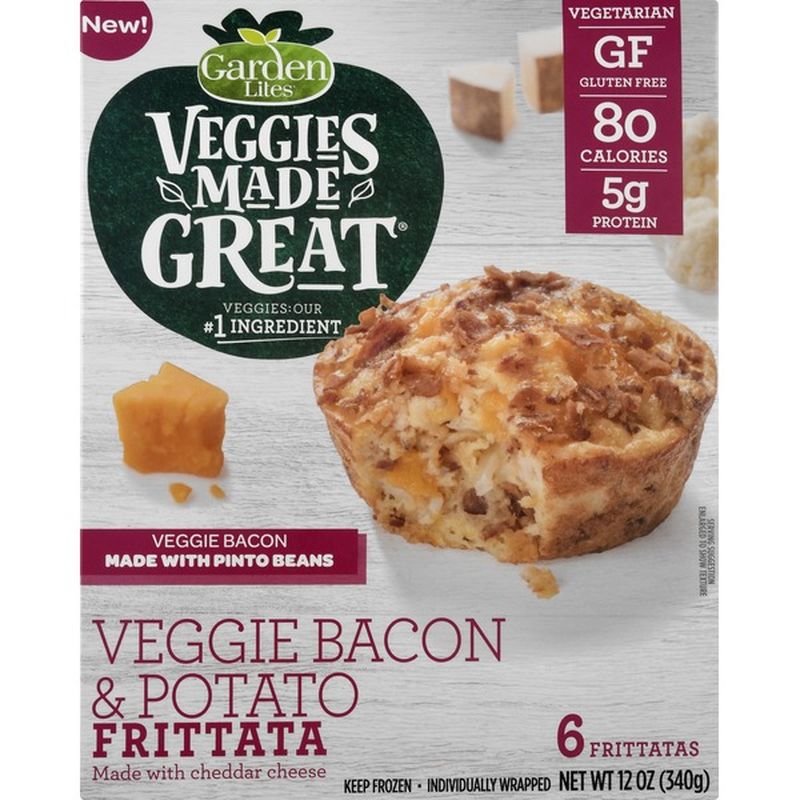 Veggies Made Great Frittata, Veggie Bacon & Potato (6 each) from Publix ...