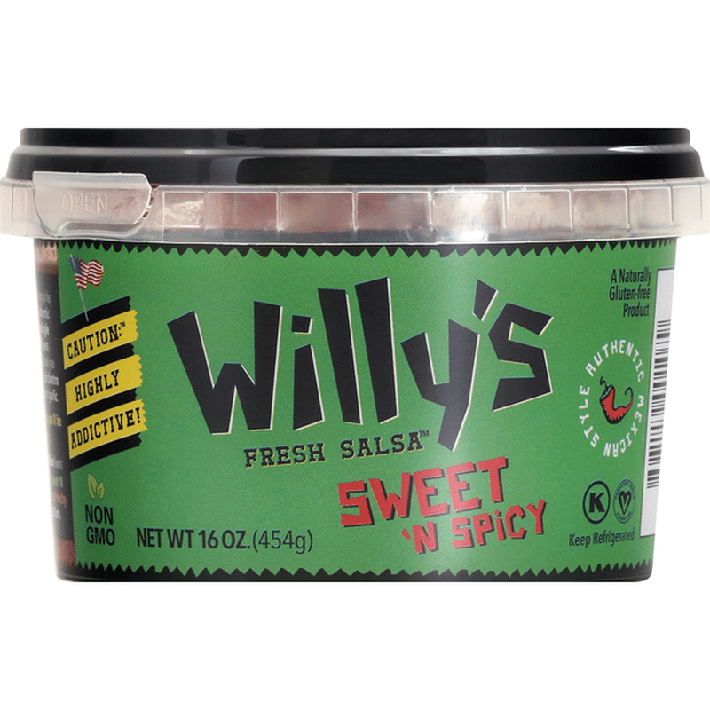 Willy's Salsa, Sweet 'N Spicy (16 oz) Instacart