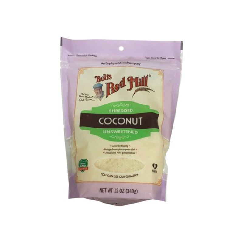 Bobs Red Mill Coconut, Unsweetened, Shredded (12 oz) from Falletti ...