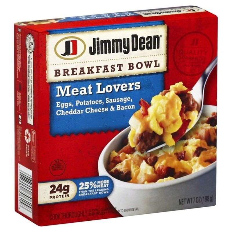 Jimmy Dean Meat Lovers Breakfast Bowl 7 Oz From Foodsco Instacart 8536