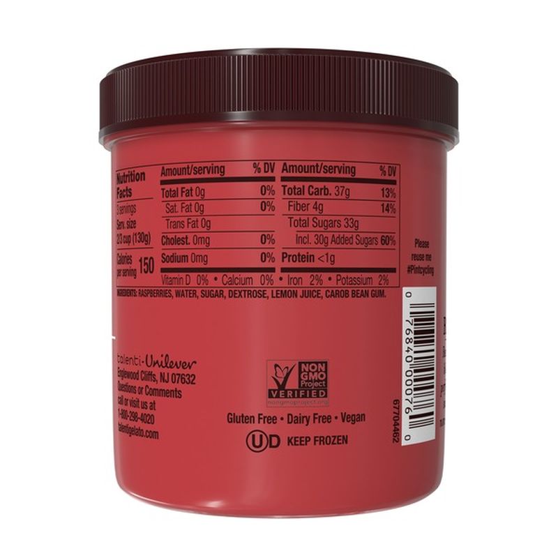 Talenti Sorbetto Roman Raspberry (1 pt) from Giant Food - Instacart