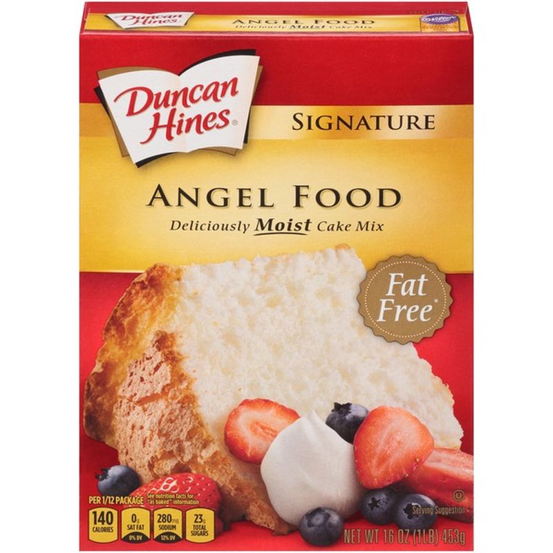 Duncan Hines Signature Angel Food Cake Mix (16 oz) from