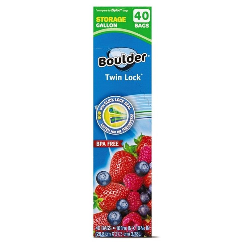 Boulder Storage Twin Lock Bags