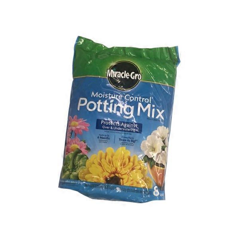 Miracle Gro Moisture Control Potting Mix 8 Qt Instacart