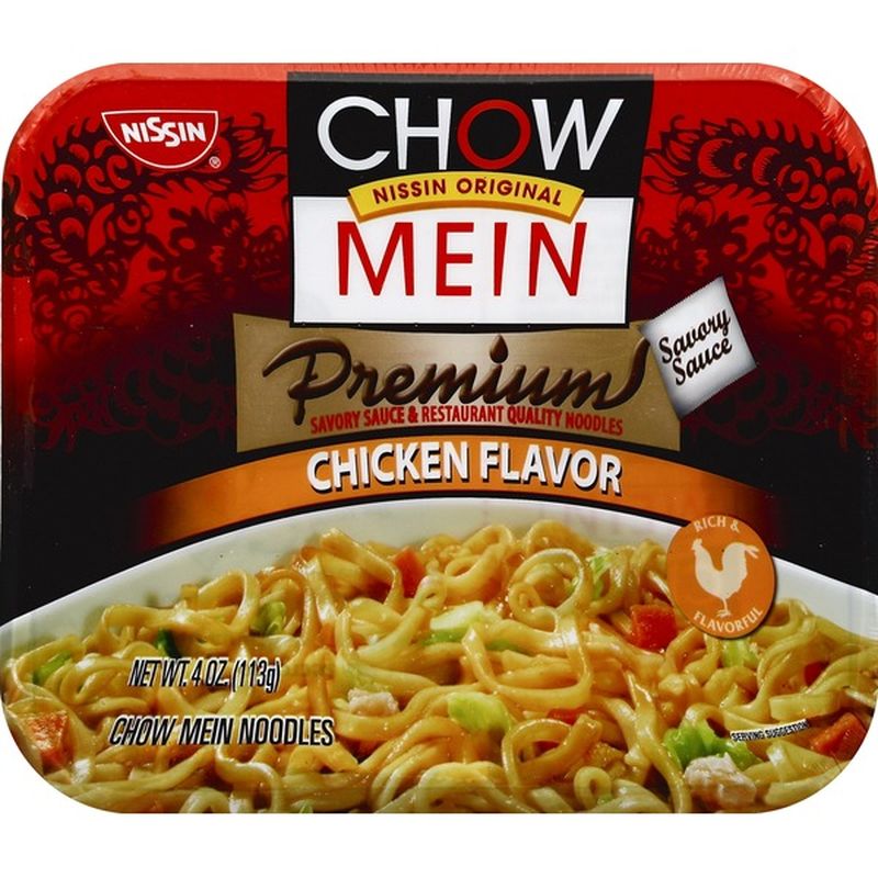 Nissin Noodles Chow Mein Chicken Flavor 4 Oz From Safeway Instacart