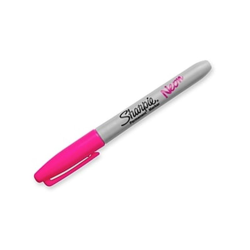 Sharpie Permanent Marker, Neon Pink (each) Delivery or Pickup Near Me Instacart