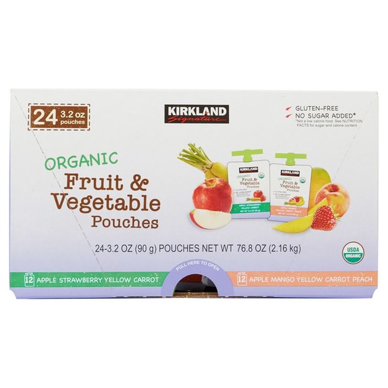 organic fruit pouches