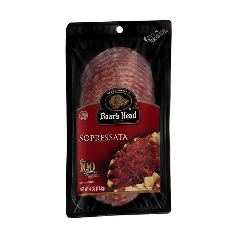 Boar's Head Sopressata (4 oz) from Safeway Instacart