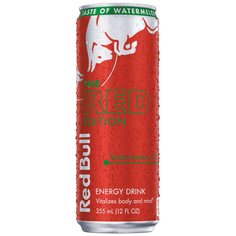 Red Bull Energy Drink, Watermelon (12 fl oz) Instacart