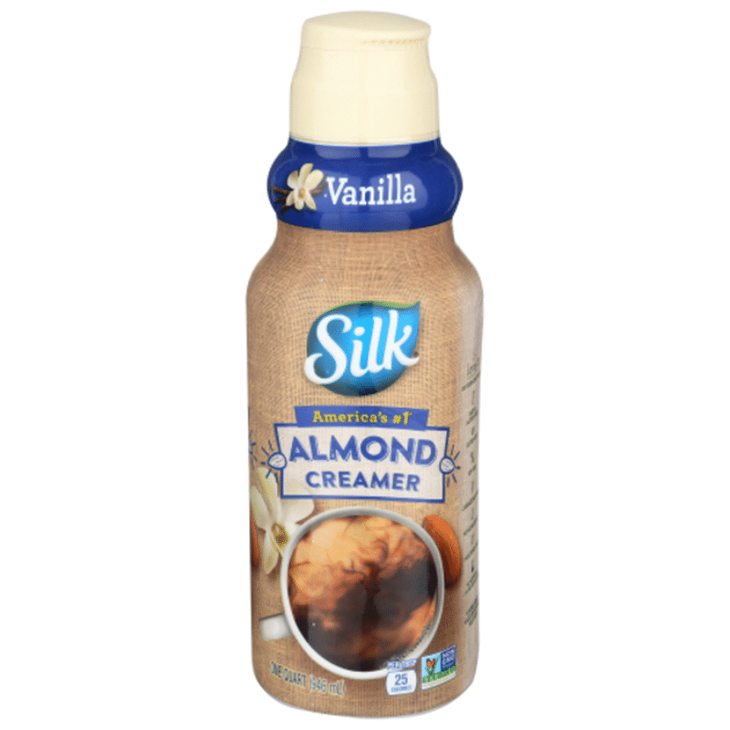 Silk Vanilla Almond Creamer (1 fl oz) Instacart