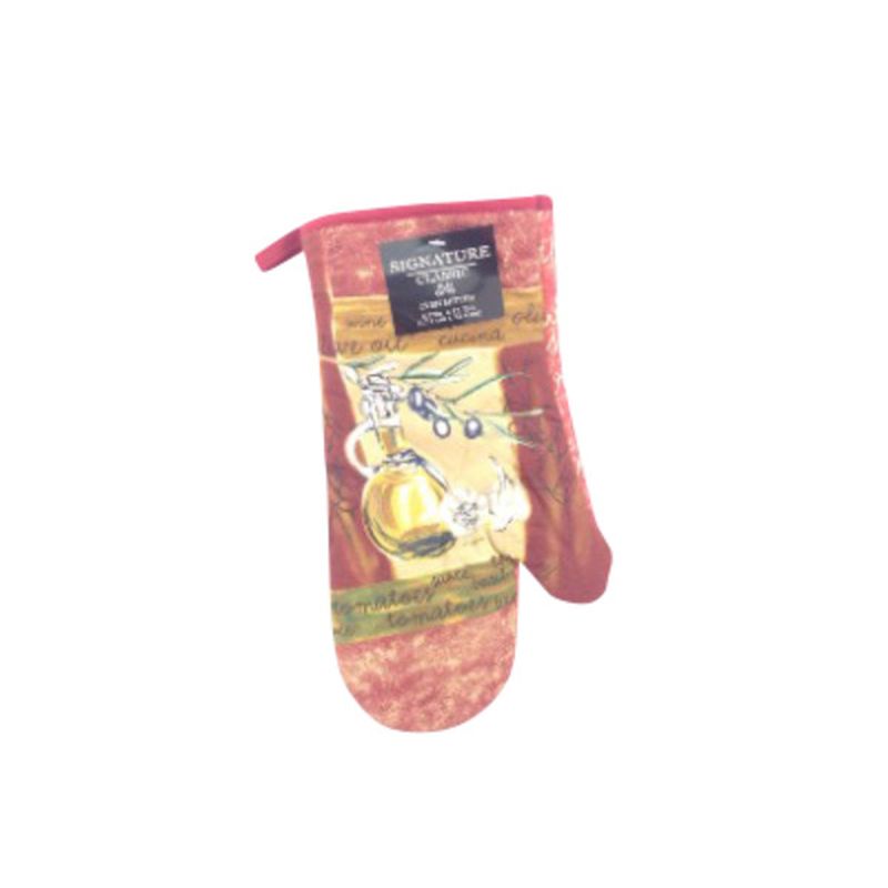 Signature Collection Olive Oil & Garlic Design Ovenmitt