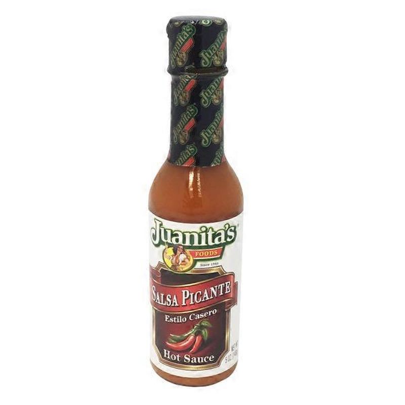Juanitas Hot Sauce, Salsa Picante (5 fl oz) Delivery or Pickup Near Me