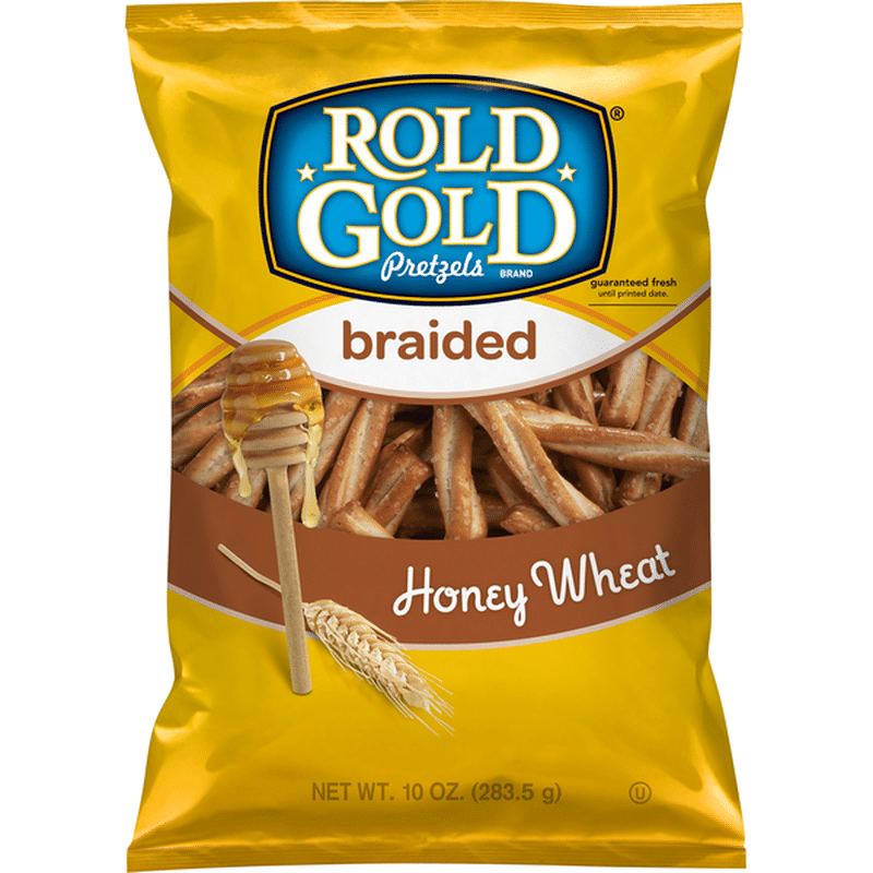Rold Gold Braided Honey Wheat Pretzels (10 oz) Instacart