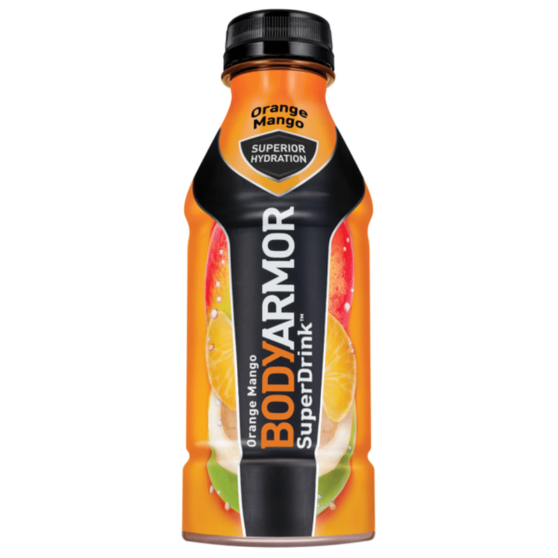 BodyArmor Super Drink, Super Hydration, Orange Mango (16 fl oz) from ...