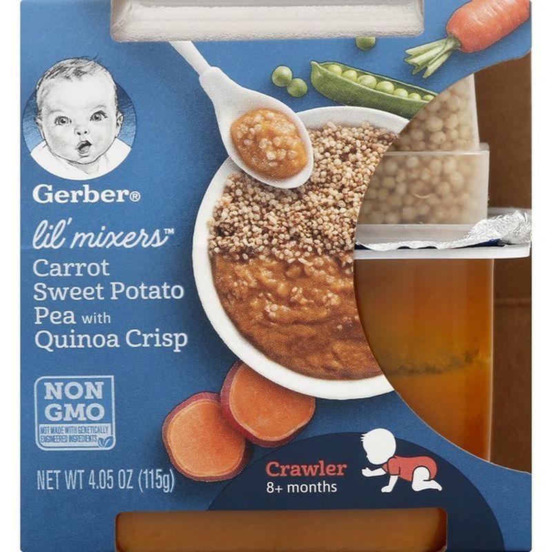 gerber carrot sweet potato pea