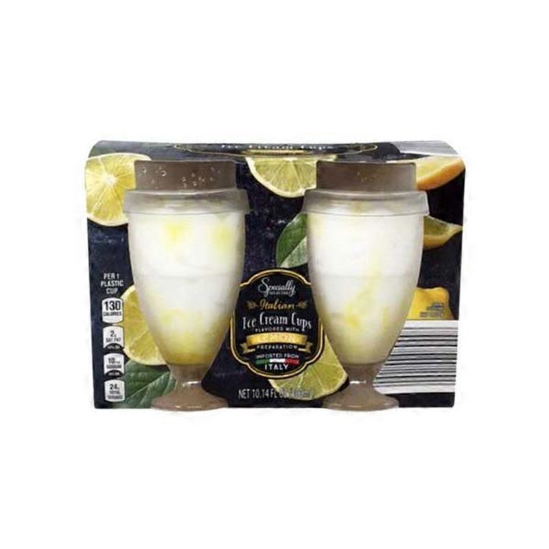 Specially Selected Lemon Italian Ice Cream Cup (10.14 fl oz) from ALDI