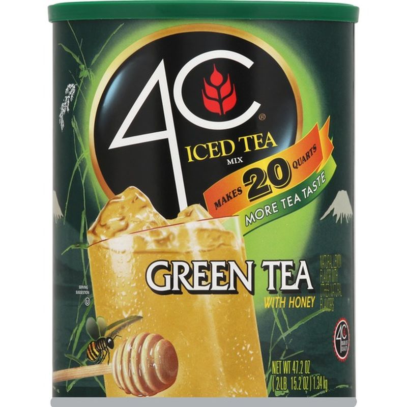 4C Green Tea with Honey Iced Tea Mix (47.2 oz) Instacart