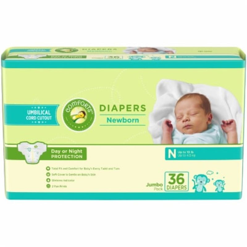 comforts diapers