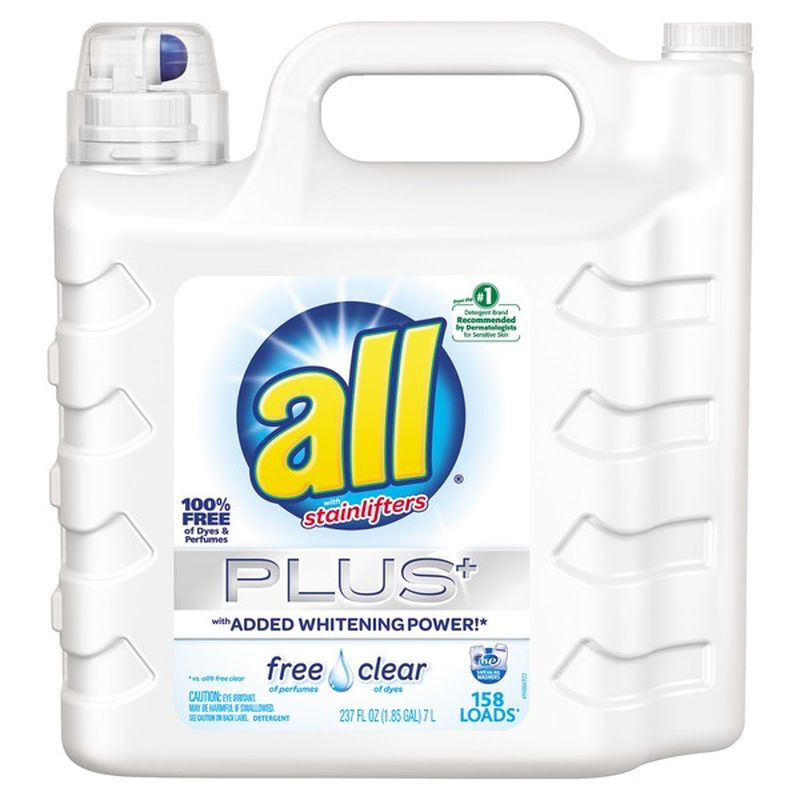 all For Sensitive Skin, Liquid Laundry Detergent (7 l ) from Costco
