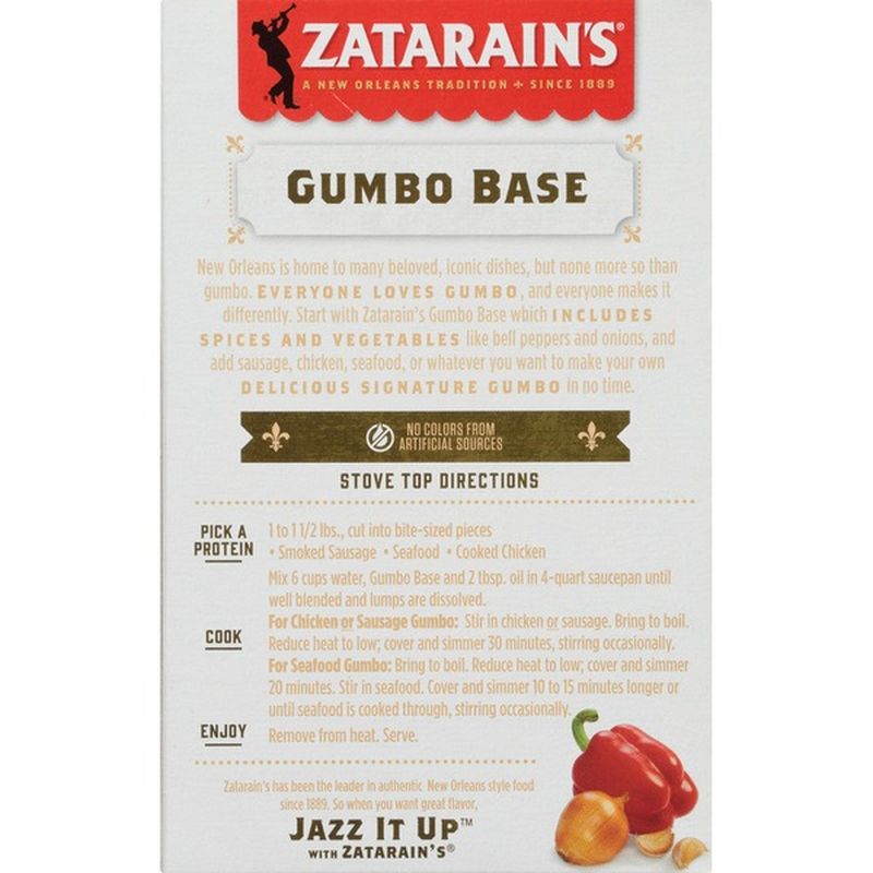 Zatarain's® Gumbo Base (4.5 oz) from Lucky Supermarkets Instacart