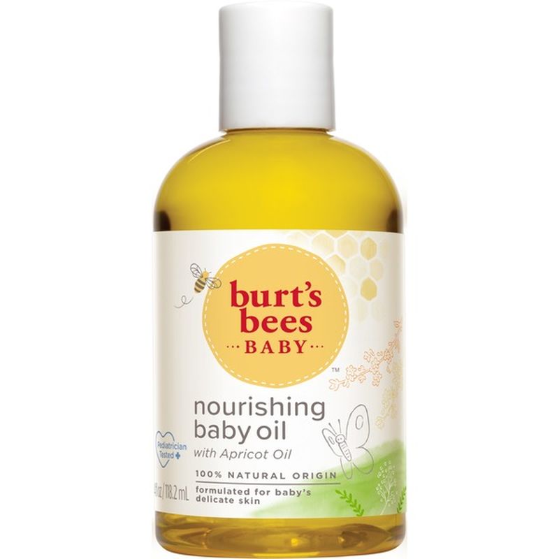 burt's bees apricot baby oil