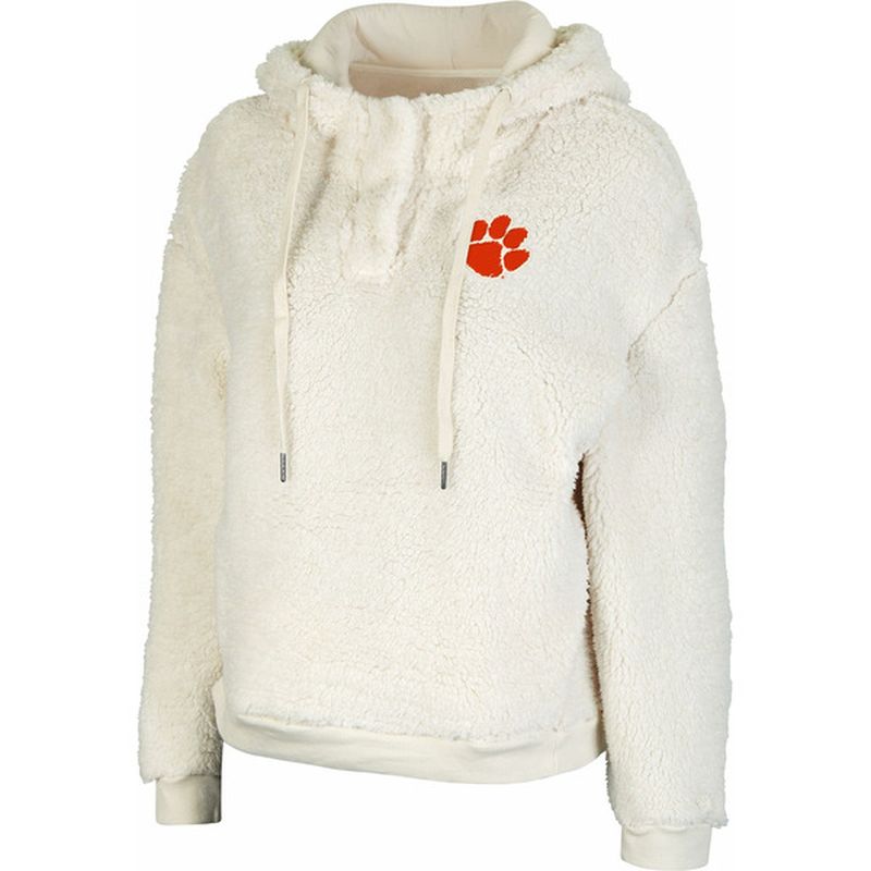 clemson sherpa pullover