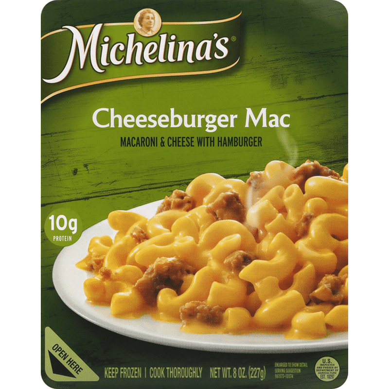 Michelina's Cheeseburger Mac (8 oz) Instacart