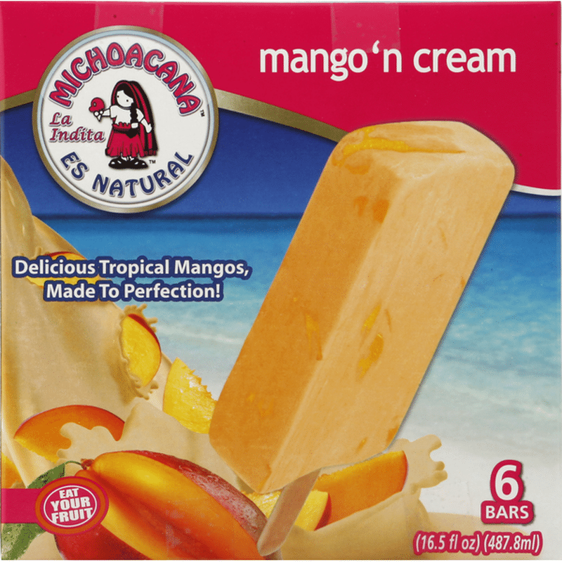 La Michoacana Bars Mango N Cream 6 Each Instacart