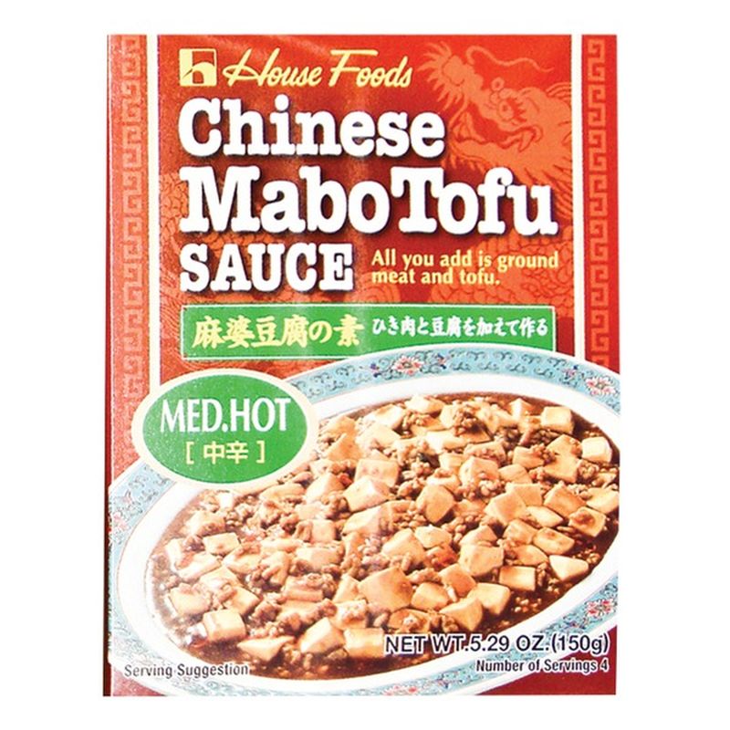 House Foods Tofu Sauce, Chinese Mabo, Mild (5.29 oz) Instacart
