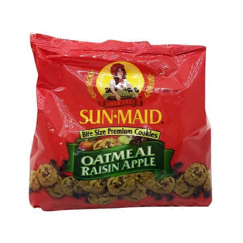 SunMaid Oatmeal Rasin Apple Bite Size Cookies (5 oz) Instacart
