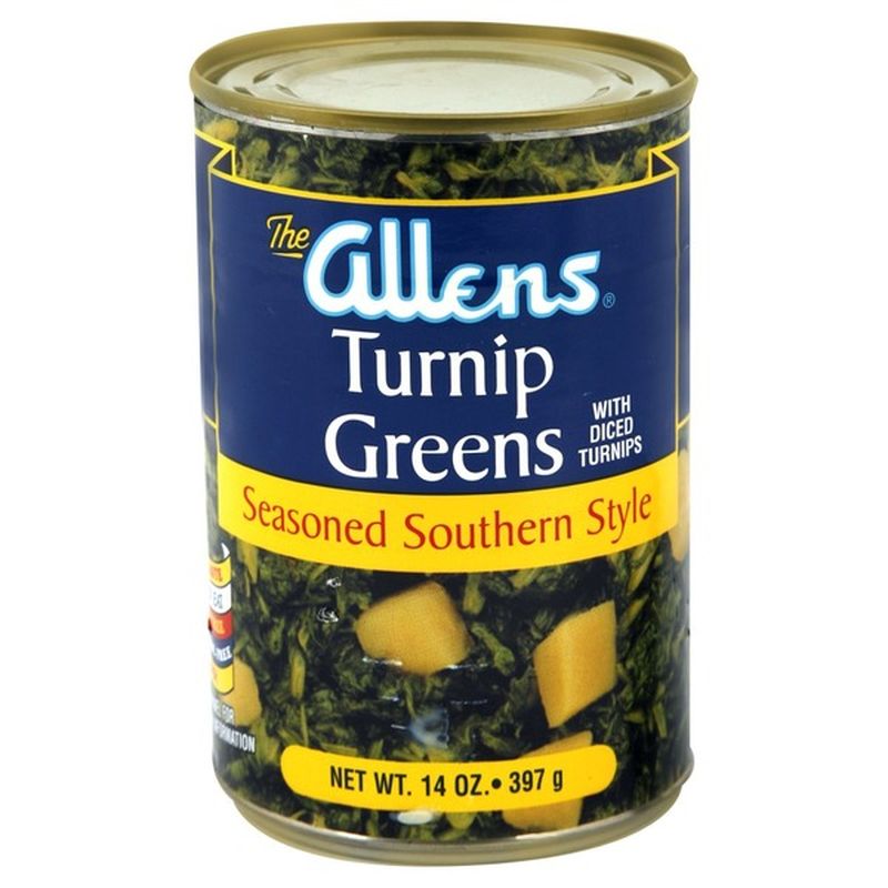 Allen's Seasoned Turnip Greens with Diced Roots (14 oz) from Kroger