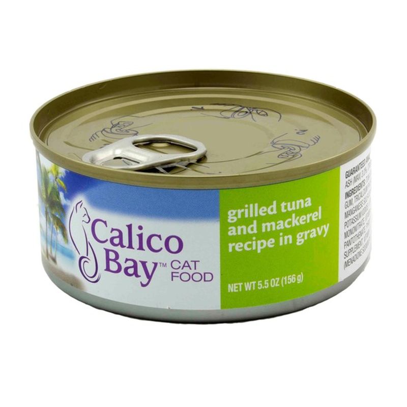 Calico Bay Grilled Tuna And Mackerel Recipe In Gravy Cat Food (5.5 oz