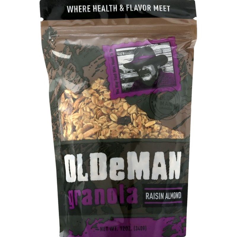 Olde Man Granola Granola, Raisin Almond (12 oz) Instacart