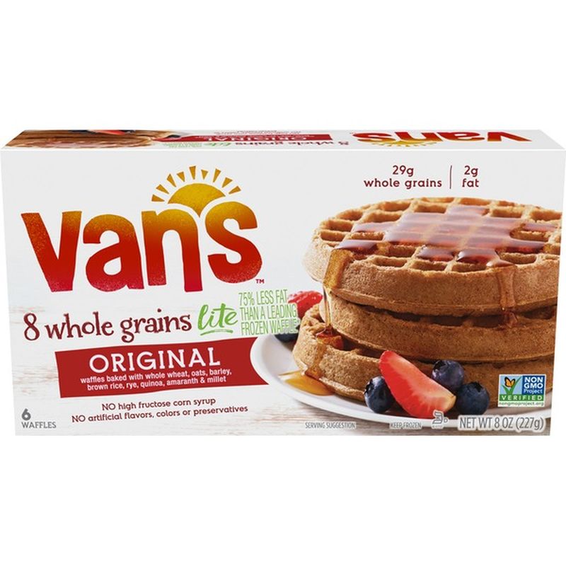 vans power grains waffles vegan