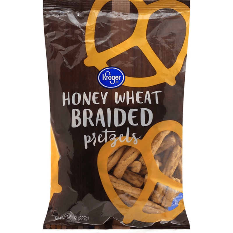 Kroger Pretzels, Honey Wheat, Braided (8 oz) Instacart