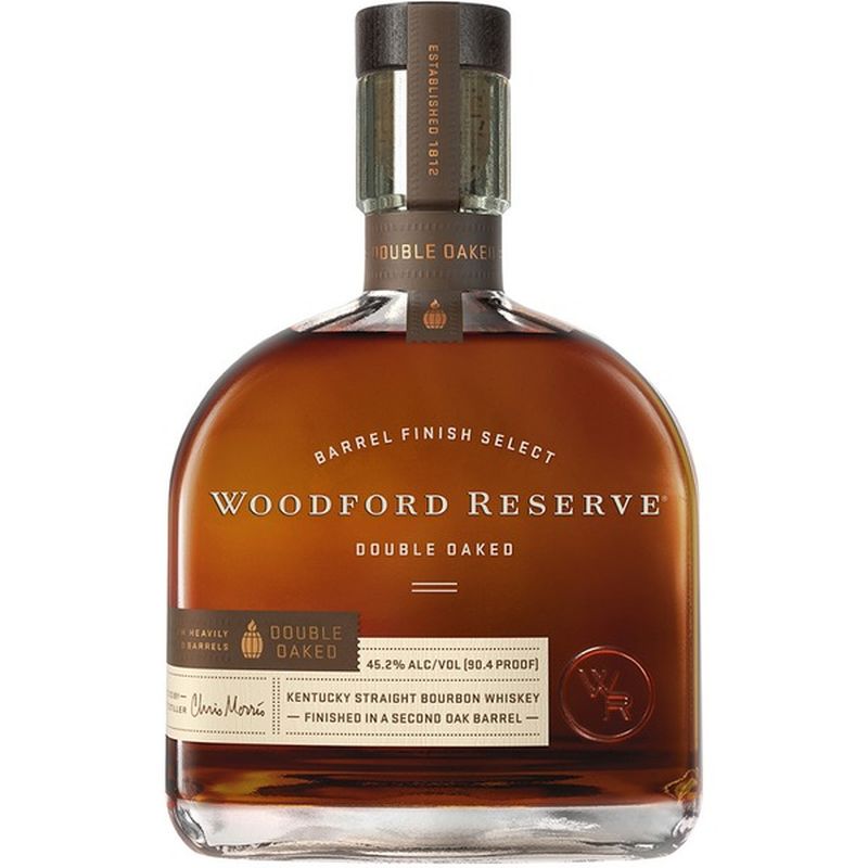 Woodford Reserve Double Oaked Bourbon (750 ml) - Instacart