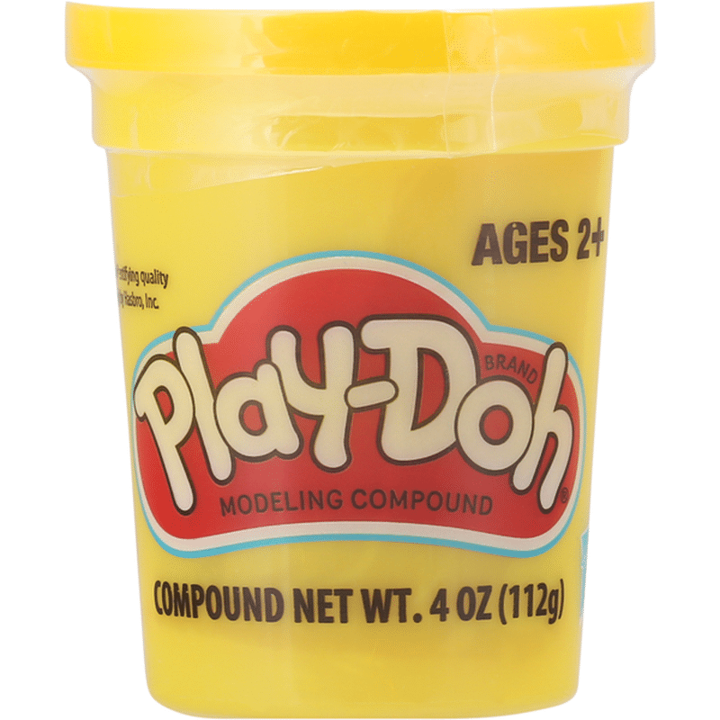 PlayDoh Modeling Compound, Yellow (4 oz) Instacart