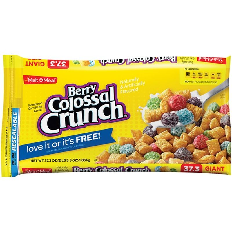 MaltOMeal Berry Colossal Crunch Cereal (37.3 oz) Instacart