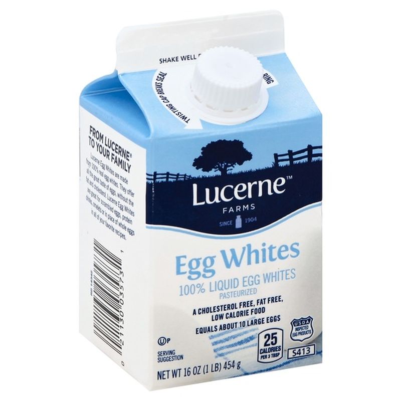 Lucerne Farms 100% Pasteurized Liquid Egg Whites (16 oz) - Instacart