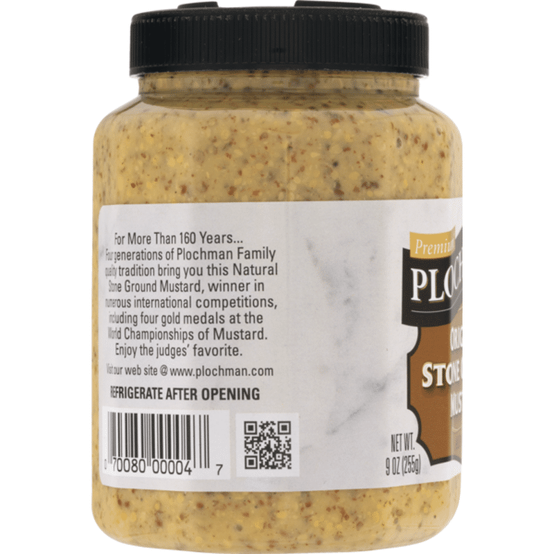 Plochman's Original Stone Ground Mustard (9 oz) Instacart