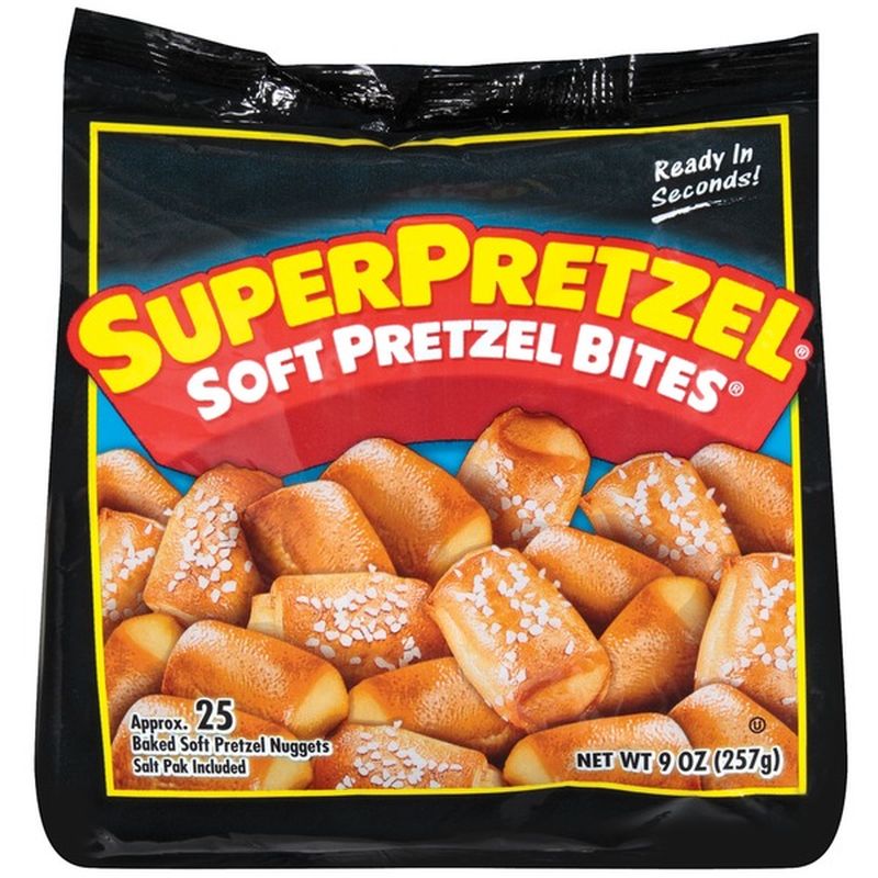 Superpretzel Soft Approx 25 Nuggets Pretzel Bites 9 Oz Instacart 