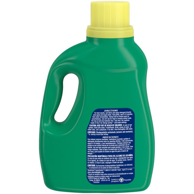 Xtra Liquid Laundry Detergent, Mountain Rain, (75 oz) from Giant Food